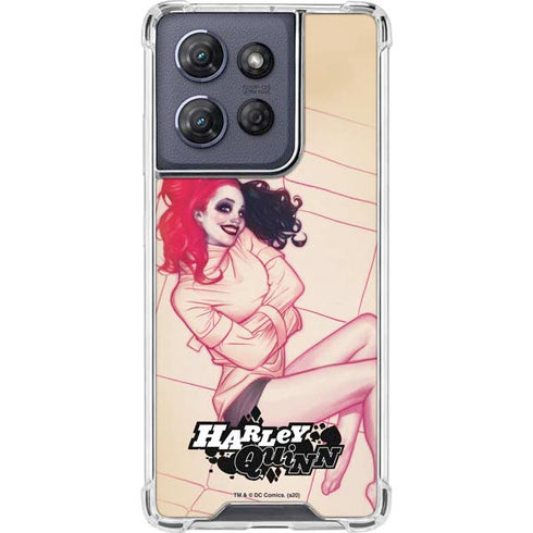 DC Comics Harley Quinn The Hottest of the City Cover New 52 Vol 1 Moto G Power 5G (2025) Clear Case