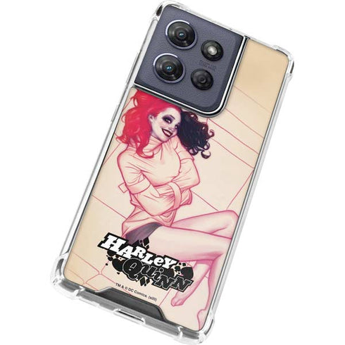 DC Comics Harley Quinn The Hottest of the City Cover New 52 Vol 1 Moto G Stylus 5G (2025) Clear Case