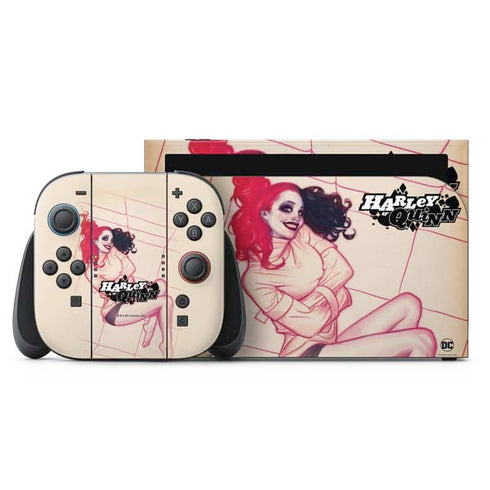 DC Comics Harley Quinn The Hottest of the City Cover New 52 Vol 1 Nintendo Skins