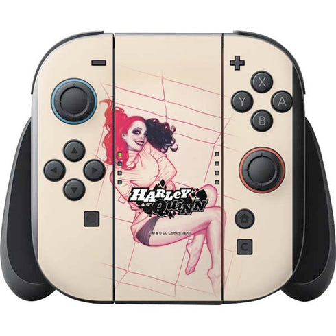 DC Comics Harley Quinn The Hottest of the City Cover New 52 Vol 1 Nintendo Switch 2 (2025) with Joy-Con Skin