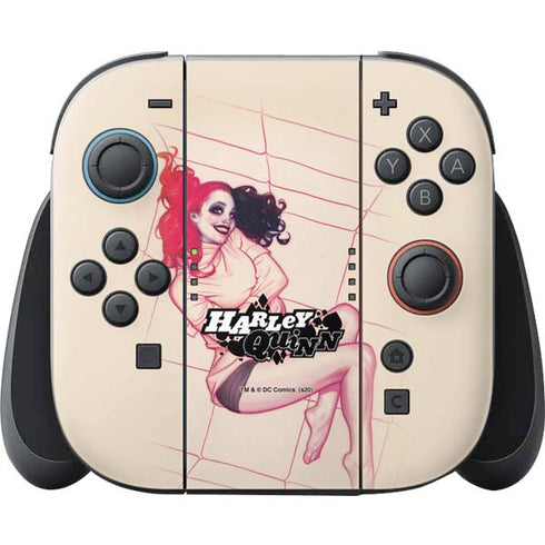 DC Comics Harley Quinn The Hottest of the City Cover New 52 Vol 1 Nintendo Switch 2 (2025) Joy-Con Controller Skin
