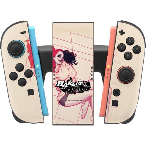 DC Comics Harley Quinn The Hottest of the City Cover New 52 Vol 1 Nintendo Switch 2 (2025) Joy-Con Controller Skin
