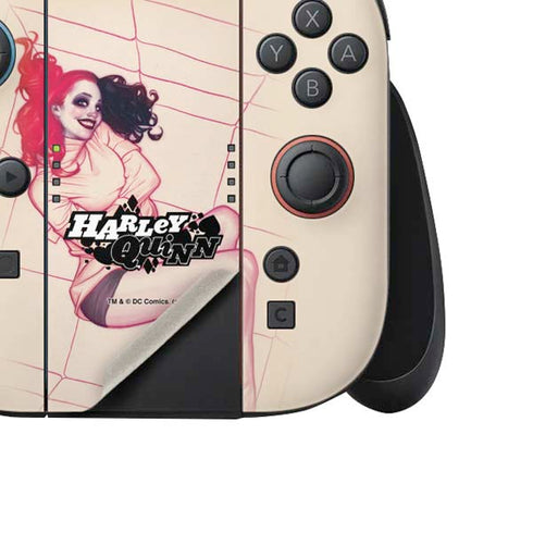 DC Comics Harley Quinn The Hottest of the City Cover New 52 Vol 1 Nintendo Switch 2 (2025) Joy-Con Controller Skin