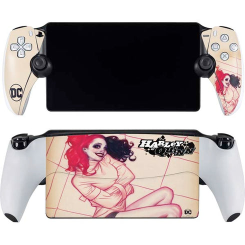 DC Comics Harley Quinn The Hottest of the City Cover New 52 Vol 1 PlayStation Portal Remote Player Skin