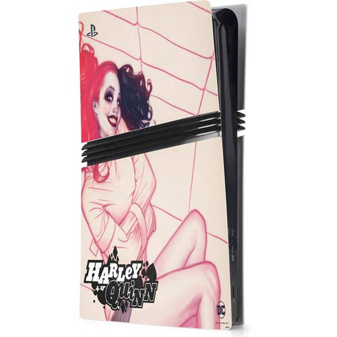 DC Comics Harley Quinn The Hottest of the City Cover New 52 Vol 1 PS5 Pro Console Skin