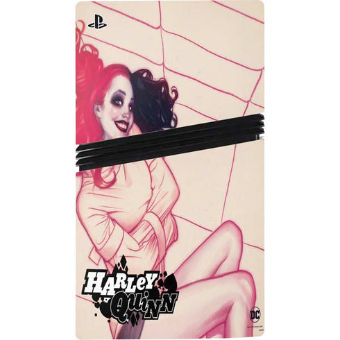 DC Comics Harley Quinn The Hottest of the City Cover New 52 Vol 1 PS5 Pro Console Skin