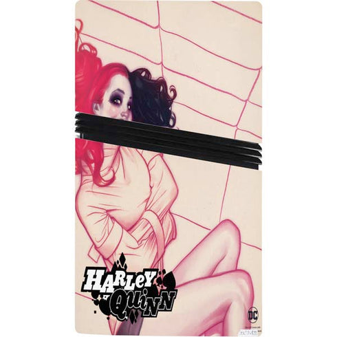 DC Comics Harley Quinn The Hottest of the City Cover New 52 Vol 1 PS5 Pro Console Skin