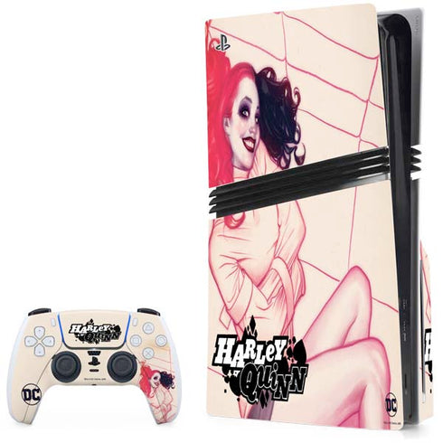 DC Comics Harley Quinn The Hottest of the City Cover New 52 Vol 1 PS5 Pro Disk Bundle Skin