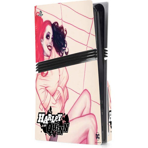 DC Comics Harley Quinn The Hottest of the City Cover New 52 Vol 1 PS5 Pro Disk Console Skin