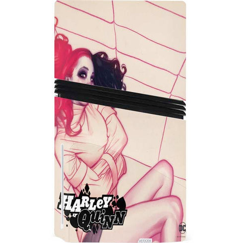 DC Comics Harley Quinn The Hottest of the City Cover New 52 Vol 1 PS5 Pro Disk Console Skin