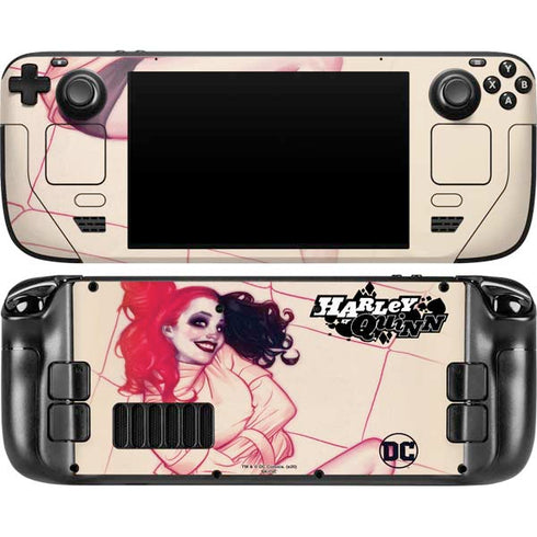 DC Comics Harley Quinn The Hottest of the City Cover New 52 Vol 1 Steam Deck Handheld Gaming Computer OLED Skin