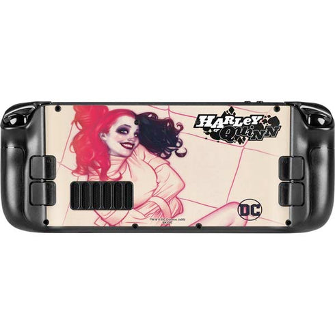 DC Comics Harley Quinn The Hottest of the City Cover New 52 Vol 1 Steam Deck Handheld Gaming Computer Skin