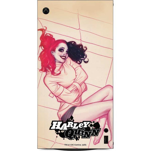 DC Comics Harley Quinn The Hottest of the City Cover New 52 Vol 1 XBox Series X Digital Edition Console Skin