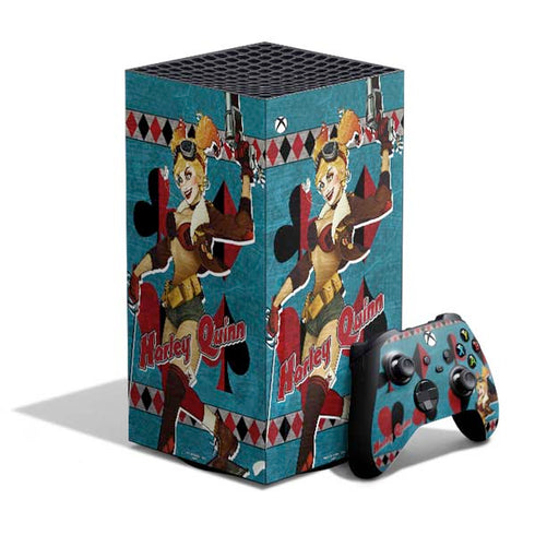 DC Comics Bombshells Harley Quinn XBox Series X Digital Edition Bundle Skin