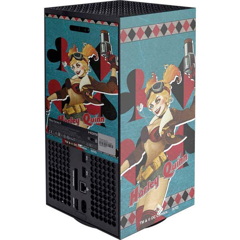 DC Comics Bombshells Harley Quinn XBox Series X Digital Edition Console Skin