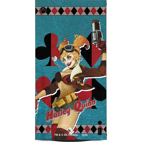 DC Comics Bombshells Harley Quinn XBox Series X Digital Edition Console Skin