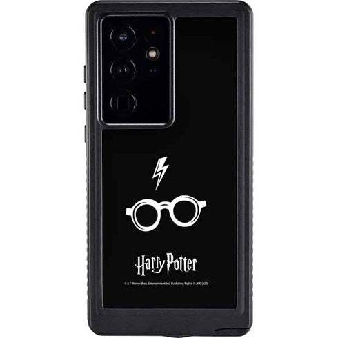 Wizarding World Harry Potter Scar and Glasses Galaxy S24 Ultra Waterproof Case