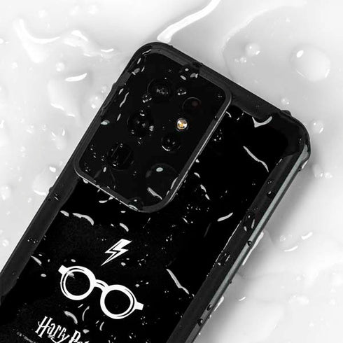 Wizarding World Harry Potter Scar and Glasses Galaxy S24 Ultra Waterproof Case