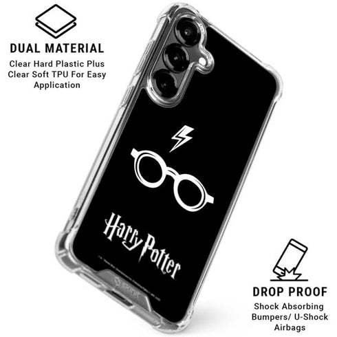 Wizarding World Harry Potter Scar and Glasses Galaxy S26 Clear Case