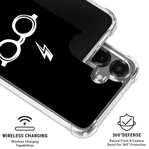 Wizarding World Harry Potter Scar and Glasses Galaxy S26 Plus Clear Case