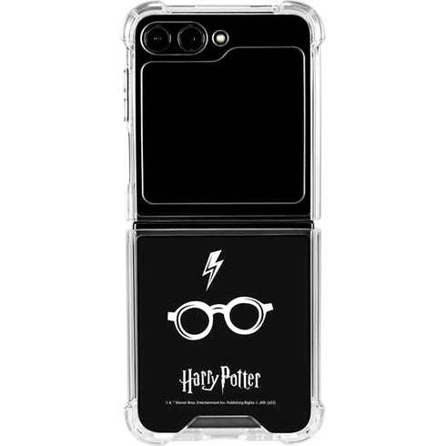 Wizarding World Harry Potter Scar and Glasses Galaxy Z Flip6 Clear Case