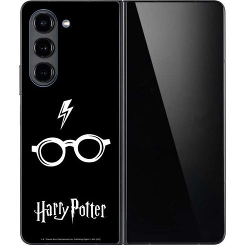 Wizarding World Harry Potter Scar and Glasses Galaxy Z Fold5 5G Skin