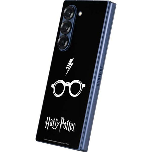 Wizarding World Harry Potter Scar and Glasses Galaxy Z Fold6 Skin