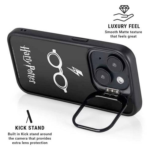 Wizarding World Harry Potter Scar and Glasses iPhone 14 Kickstand Case