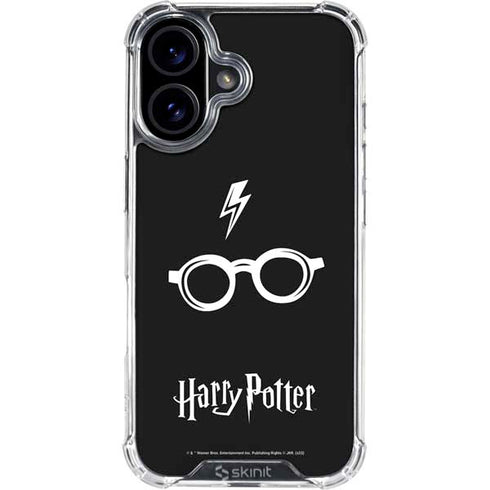 Wizarding World Harry Potter Scar and Glasses iPhone 16 Clear Case