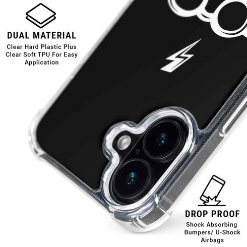 Wizarding World Harry Potter Scar and Glasses iPhone 16 Clear Case