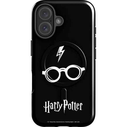 Wizarding World Harry Potter Scar and Glasses iPhone 16 Magsafe Impact Case
