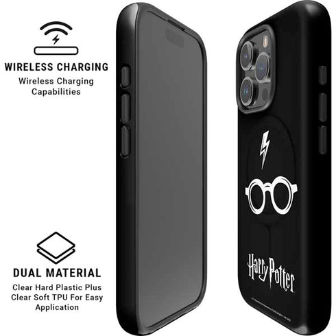 Wizarding World Harry Potter Scar and Glasses iPhone 16 Pro Max Magsafe Impact Case
