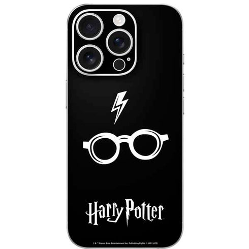 Wizarding World Harry Potter Scar and Glasses iPhone 16 Pro Skin