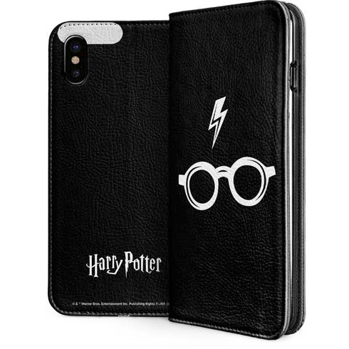 Wizarding World Harry Potter Scar and Glasses iPhone 8 Folio Case
