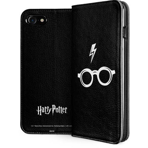 Wizarding World Harry Potter Scar and Glasses iPhone SE (2nd & 3rd Gen) Folio Case