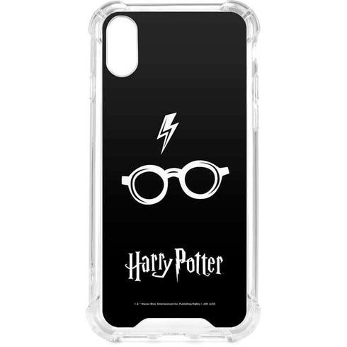 Wizarding World Harry Potter Scar and Glasses iPhone XS Clear Case