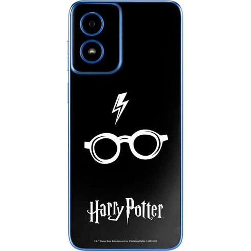 Wizarding World Harry Potter Scar and Glasses Moto G Play 4G (2024) Skin