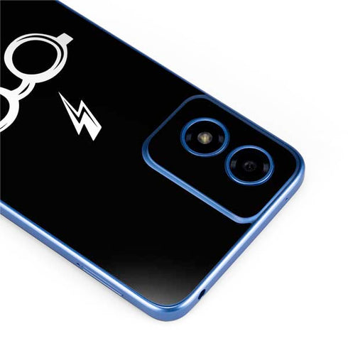 Wizarding World Harry Potter Scar and Glasses Moto G Play 4G (2024) Skin