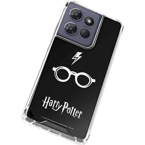 Wizarding World Harry Potter Scar and Glasses Moto G Play 5G (2025) Clear Case