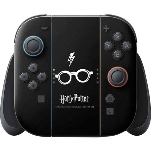 Wizarding World Harry Potter Scar and Glasses Nintendo Switch 2 (2025) Joy-Con Controller Skin