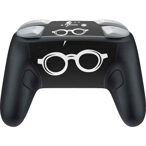 Wizarding World Harry Potter Scar and Glasses Nintendo Switch 2 (2025) Pro Controller Skin