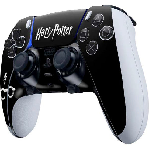 Wizarding World Harry Potter Scar and Glasses PS5 DualSense Edge Pro Controller Skin