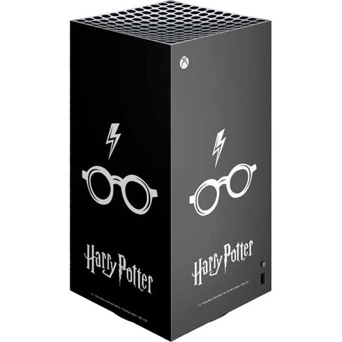 Wizarding World Harry Potter Scar and Glasses XBox Series X Digital Edition Console Skin