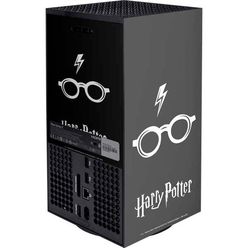 Wizarding World Harry Potter Scar and Glasses XBox Series X Digital Edition Console Skin