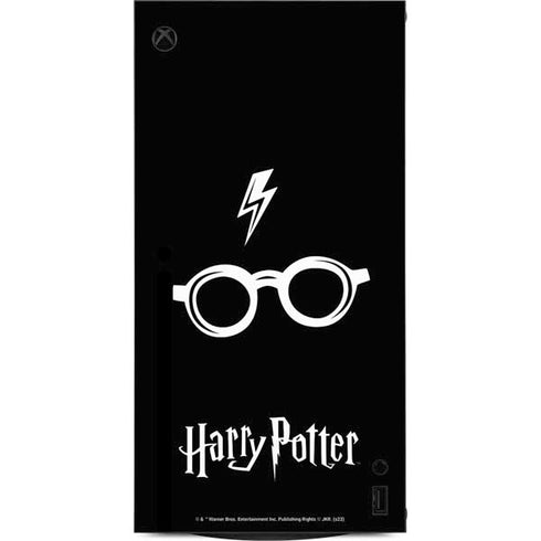 Wizarding World Harry Potter Scar and Glasses XBox Series X Digital Edition Console Skin