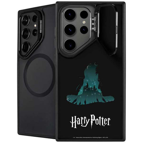 Wizarding World Harry Potter Hats and Hogwarts Galaxy S25 Ultra Kickstand Case