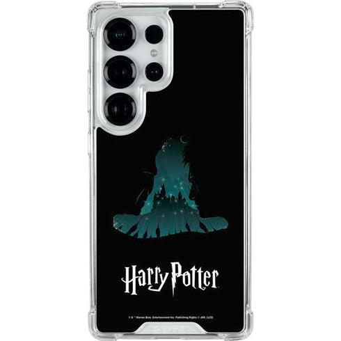 Wizarding World Harry Potter Hats and Hogwarts Galaxy S25 Ultra Clear Case