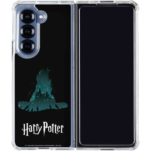 Wizarding World Harry Potter Hats and Hogwarts Galaxy Z Fold6 Clear Case