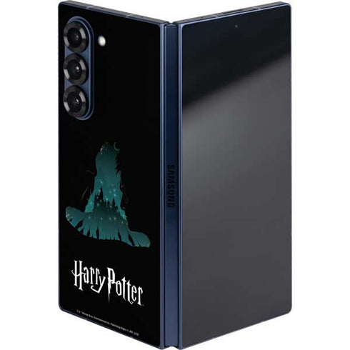 Wizarding World Harry Potter Hats and Hogwarts Galaxy Z Fold6 Skin
