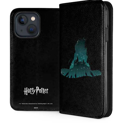 Wizarding World Harry Potter Hats and Hogwarts iPhone 13 Folio Case